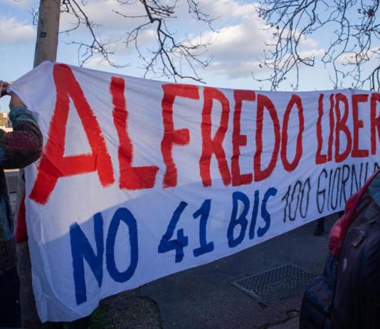Alfredo Cospito resta al 41 bis: tribunale Sorveglianza respinge reclamo difesa