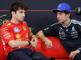 Leclerc: “Se la Ferrari non vincesse il titolo, sarei contento lo vincesse Antonelli, mi rivedo in lui’