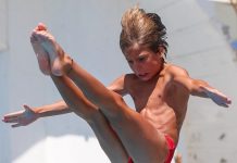 Tuffi, Lorenzo Mariotto (Canottieri Mincio) campione italiano 3 metri categoria Esordienti C2