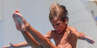 Tuffi, Lorenzo Mariotto (Canottieri Mincio) campione italiano 3 metri categoria Esordienti C2