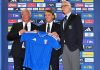 La Nazionale riparte dal tridente Malagò-Mancini-Ranieri: “Vogliamo vincere e riportare i giovani a vedere l’Italia ai Mondiali”