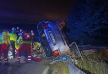 Auto fuori strada nel Mantovano, morto 38enne: gravi i figli di 5 e 10 anni