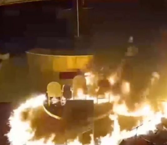 Shock a Medjugorje: incendio doloso e statue della Madonna imbrattate con scritte blasfeme