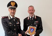 Gonzaga saluta il luogotenente Nicola Meneguzzo: in pensione dopo 42 anni nell’Arma