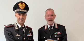 Gonzaga saluta il luogotenente Nicola Meneguzzo: in pensione dopo 42 anni nell’Arma