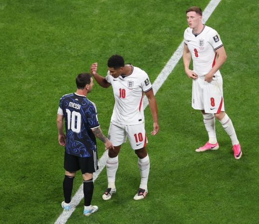 Inghilterra-Argentina, lite tra Messi e Bellingham: rissa in campo
