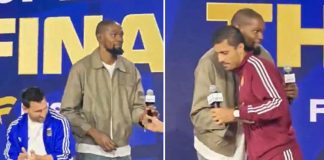 Messi ‘ignorato’ da Durant, De la Fuente fischiato: la conferenza show prima della finale dei Mondiali