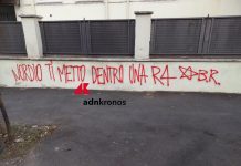“Nordio ti metto dentro una R4”, scritta choc firmata Br a Roma