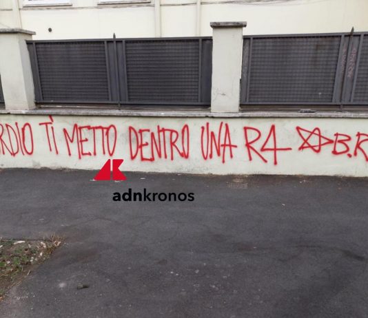 “Nordio ti metto dentro una R4”, scritta choc firmata Br a Roma