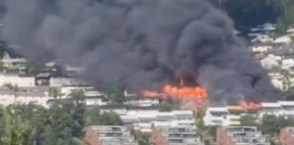 Norvegia, incendio fuori controllo: oltre 100 case distrutte