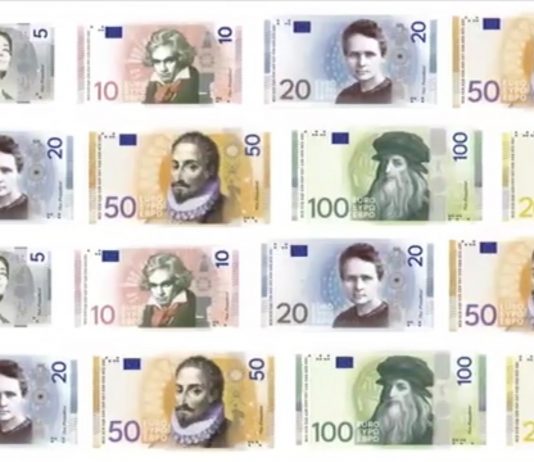 La Bce svela le nuove banconote in euro e chiede ai cittadini di scegliere