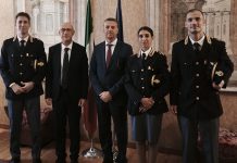 Il Prefetto Bolognesi incontra i Commissari della Questura di Mantova di nuova nomina