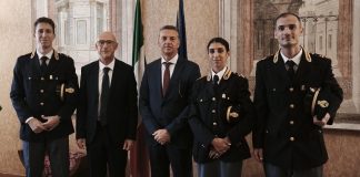 Il Prefetto Bolognesi incontra i Commissari della Questura di Mantova di nuova nomina