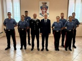 Carabinieri, nel Mantovano sette nuovi marescialli: ad accoglierli il Col.Vigliotta e il Prefetto Bolognesi
