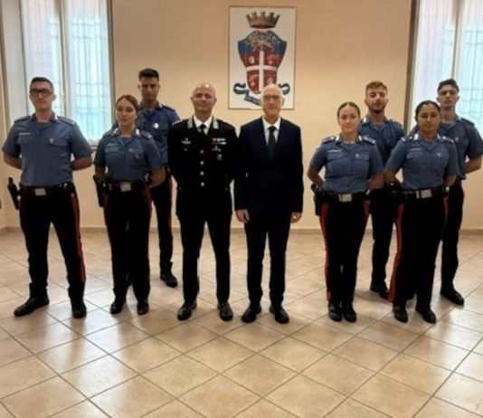 Carabinieri, nel Mantovano sette nuovi marescialli: ad accoglierli il Col.Vigliotta e il Prefetto Bolognesi