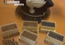 Pegognaga, aveva in casa 250 munizioni detenute illegalmente: 79enne nei guai
