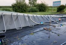 Tentano di rubare una piscina ad Asola, ma è troppo pesante: colpo fallito