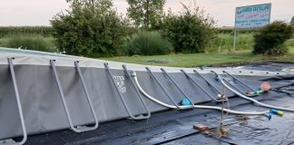 Tentano di rubare una piscina ad Asola, ma è troppo pesante: colpo fallito