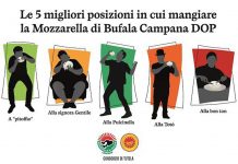 In estate aumenta voglia di Bufala Campana Dop, ecco le 5 ‘posizioni’ in cui mangiarla per gustarla al top