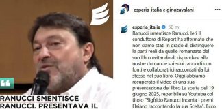 Ranucci, Esperia: “In un video smentisce sé stesso, a quale versione dobbiamo credere?”
