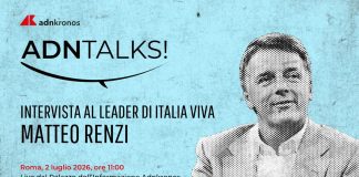 Iv, Matteo Renzi domani alle 11 ospite dell’Adnkronos