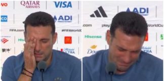 Argentina, Scaloni scoppia a piangere e abbandona conferenza