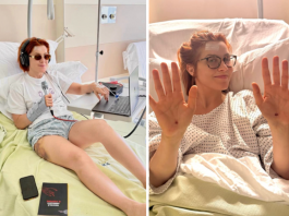 Noemi, la sessione di canto in ospedale e le dimissioni: come sta dopo la caduta dal palco