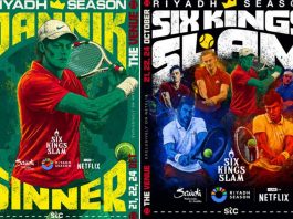 Sinner pensa al Six Kings 2026, a Riad il super torneo a ottobre