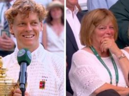Sinner, il trionfo a Wimbledon e la fuga di mamma Siglinde: “Sei uscita…”