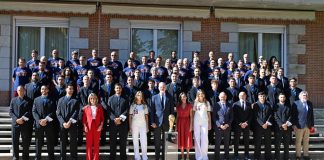 Spagna ricevuta da re Felipe VI: “Il vostro un trionfo epico”