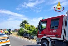 Rivalta sul Mincio, scontro auto-camion sulla Sp1: tre feriti trasportati a Mantova