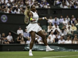 Serena Williams subito k.o. a Wimbledon, Joint vince in 3 set