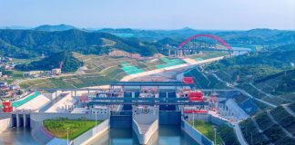 Cina, al via prove di navigazione sul canale Pinglu in vista dell’inaugurazione
