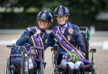 Paradressage, Morganti e Salvadè doppio bronzo in apertura ai Mondiali di Aachen