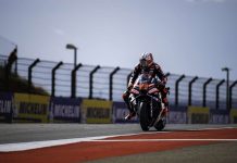 Bezzecchi leader delle Practice del Gp di Aragon, Martin settimo