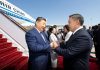 Il presidente cinese Xi Jinping in Kirghizistan per il Vertice SCO