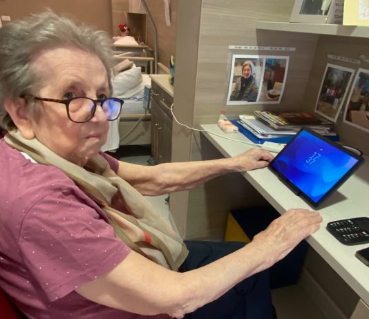 Suzzara, la tecnologia come compagna di vita: la storia di Amalia Baraldi, 95 anni