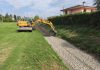 Manutenzione al canale Zara Polirone a San Benedetto Po
