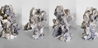 San Benedetto, Ramo Radice Ruvido, sculture e ceramiche di Giovanna Gazzi al Polironiano