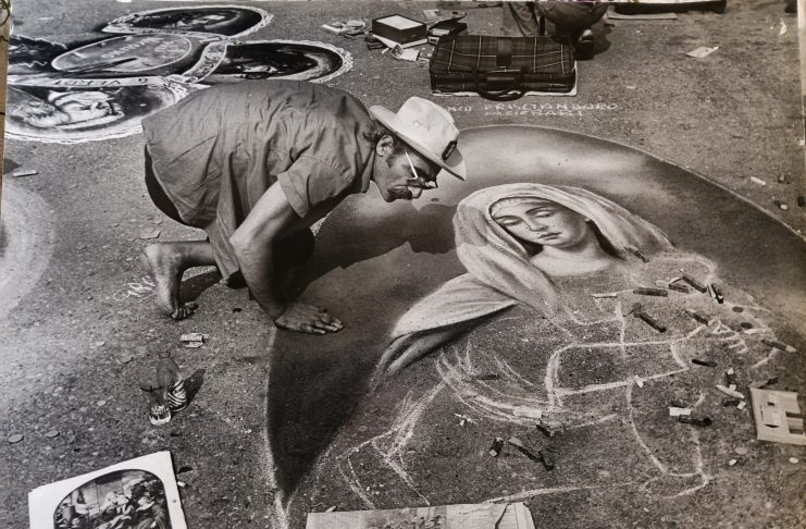 Al Museo dei Madonnari gli scatti storici sulla prima edizione del concorso del 1973