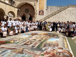 I Madonnari delle Grazie conquistano Assisi, colori ed emozioni nel segno di San Francesco