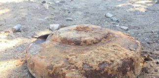 Villa Saviola, mina anticarro emerge dalla secca del Po: domani brillamento, area chiusa
