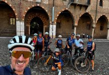 Da Adria a Mantova in bicicletta e poi il Garda: l’avventura di venti cicloamatori