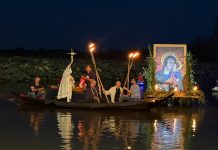 La Madonna arriva dal lago, Busca: “La pace non è un compromesso facile”