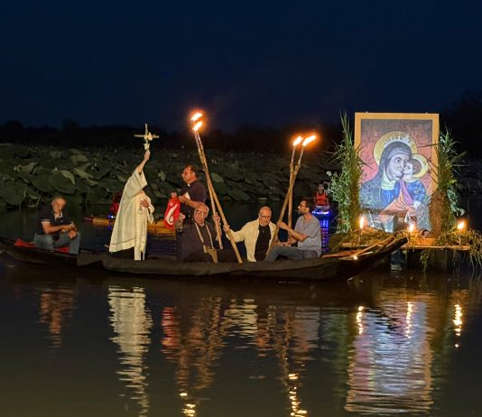La Madonna arriva dal lago, Busca: “La pace non è un compromesso facile”