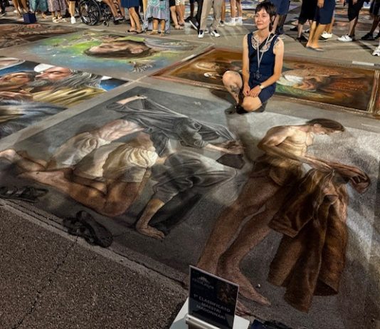 Madonnari, Giulia Monzani fa il bis: vince anche l’edizione dedicata a San Francesco
