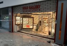 Spaccata notturna alla Gold Gallery del centro commerciale Ipercoop di Guastalla