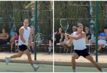 Alcaraz, show in allenamento e ritorno in campo vicino