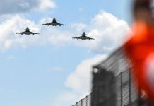 Drone straniero nello spazio aereo della Lettonia, abbattuto da caccia Eurofighter italiani