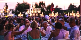 Volta, successo per Calici di Stelle: 500 a tavola nei giardini di Palazzo Gonzaga